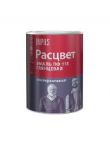 Эмаль Расцвет, ПФ-115, глянцевая, черная, 0.9 кг