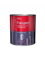 Эмаль Расцвет, ПФ-115, глянцевая, серая, 2.7 кг