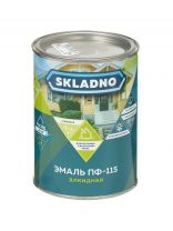 Эмаль Skladno, ПФ-115, алкидная, глянцевая, вишня, 0.8 кг