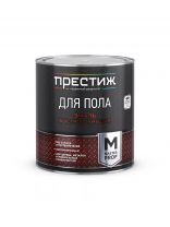 Эмаль Престиж, Мастер, для пола, быстросохнущая, акриловая, полуглянцевая, красно-коричневая, 2.8 кг