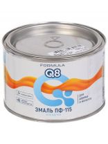 Эмаль Formula Q8, ПФ-115, алкидная, глянцевая, желто-коричневая, 0.4 кг