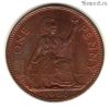 Великобритания 1 пенни 1966