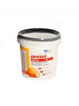 Эмаль Ореол, для радиаторов, термостойкая, акриловая, матовая, белая, 1.1 кг