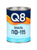 Эмаль Formula Q8, ПФ-115, алкидная, глянцевая, оранжевая, 0.8 кг