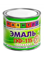 Эмаль Палитра, ПФ-115, алкидная, глянцевая, голубая, 1.9 кг