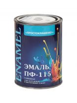 Эмаль Простокрашено, ПФ-115, алкидная, глянцевая, синяя, 0.8 кг