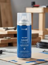 Эмаль аэрозольная, Elcon, универсальная, алкидная, глянцевая, синяя, RAL 5005, 520 мл