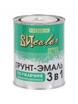Грунт-эмаль ВИТ, по ржавчине, алкидная, черная, 0.8 кг