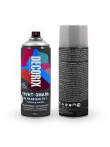 Грунт-эмаль аэрозольная, Decorix, 3в1, по ржавчине, глянцевая, серебристая, A25, 520 мл