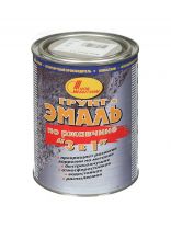 Грунт-эмаль НовБытХим, по ржавчине, смоляная, красно-коричневая, 1 л