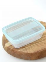 Контейнер пищевой пластик, 0.25 л, 11х8.4х5 см, прямоугольный, Violet, Fresco Бриз, 70025135