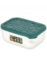 Контейнер пищевой пластик, 1.9 л, 21х15х9 см, прямоугольный, Полимербыт, Flexo, 436977800