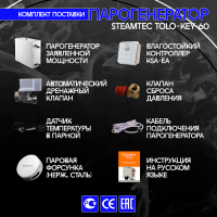 Парогенератор Steamtec TOLO KEY 60 - 6 кВт