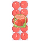 1502-6450 Свеча чайная красная, белая 10шт