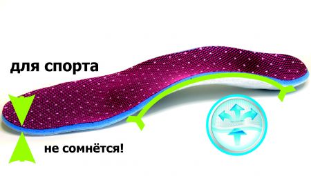 Индивидуальные ортопедические стельки для спорта