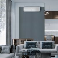 интерьер зал сплит-систему Electrolux EACS-07HAL/N3 LOFT