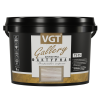 Декоративная Штукатурка Фактурная VGT Gallery TS 05 18кг для Внутренних и Наружных Работ, Белая / ВГТ Штукатурка Фактурная