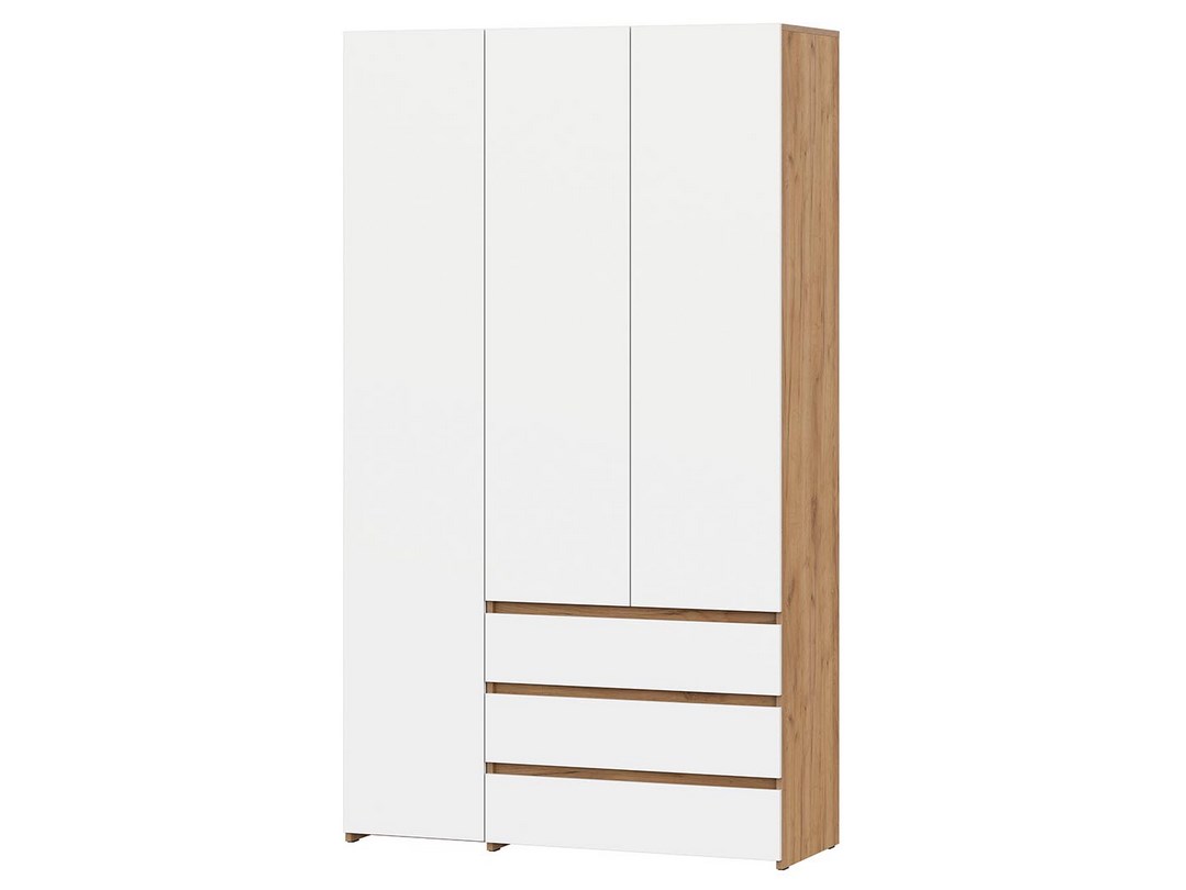 Шкаф комбинированный трёхстворчатый Некст 1