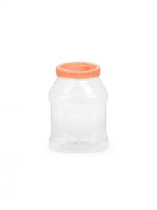 Банка для сыпучих продуктов, пластик, 3 л, 20.3 см, с крышкой, Альтернатива, М329, в ассортименте