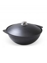 Казан алюминий, антипригарное покрытие, 4.5 л, с крышкой, Kukmara, К45а