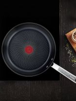 Сковорода нержавеющая сталь, 28 см, антипригарное покрытие, Tefal, Intuition, индукция, B8170644
