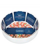 Форма для запекания стекло, 22х22 см, круглая, Luminarc, Diwali, N3273