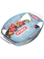 Форма для запекания стекло, 27х39х7 см, 4 л, овальная, Pyrex, Irresistible, 412B000/7044