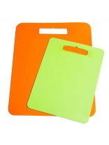 Доска разделочная пластик, 21х29см, 29х37см, 2 шт, в ассортименте, Полимербыт, Комфорт С80506, 4380506