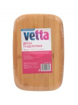 Доска разделочная бамбук, 30х20х1 см, прямоугольная, Vetta, Гринвуд, 851-134