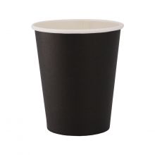 Стакан картонный 250мл "Черный"
