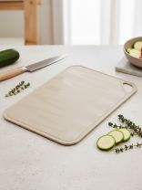 Доска разделочная пластик, 33х24х0.5 см, с ручкой, латте, прямоугольная, Sugar&Spice, Honey, SE149912005