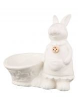 Подставка для яйца, фарфор, 10х7.5х9.5 см, Lefard, Кролик, 146-1561