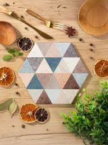 Подставка под горячее, керамика, 19х22 см, Y4-7355