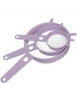 Сито пластик, 3 шт, с ручкой, в ассортименте, Альтернатива, М545