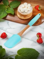 Лопатка кулинарная силикон, 25 см, навеска, Y4-6425