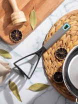 Картофелемялка нейлон, 25 см, навеска, Daniks, Грей, Y4-4955