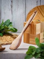 Лопатка кулинарная акация, 34х6.3х1.6 см, навеска, UT42534A1