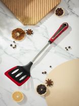 Лопатка нейлон, силикон, с прорезями, навеска, Daniks, Salsa, YW-KT386-4