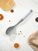 Ложка поварская для кухни, нейлон, силикон, навеска, Daniks, Denim, WFCF016-1