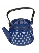 Чайник сталь, эмалированное покрытие, 2.3 л, ручка металлическая, Сибирские товары, в ассортименте, С2714.4*75/.К*75/ЯР*75/.Б*75