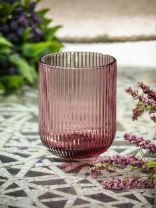 Стакан 260 мл, стекло, Грани, сиреневый, Y4-6563