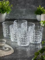 Стакан для виски 380 мл, стекло, 6 шт, Фьюжн, B060594