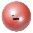 Мяч M-207M-F Металлик 18,5 см Sasaki APCP абрикосовый розовый