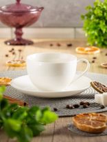 Чайная пара керамика, 2 предмета, на 1 персону, 250 мл, Daniks, Грейс