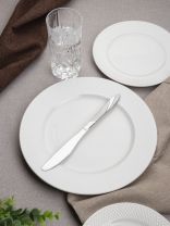 Нож нержавеющая сталь, 2 предмета, столовый, Daniks, Band