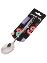 Ложка нержавеющая сталь, 2 предмета, столовая, Domenik, Pearl, DMC061