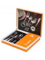 Набор столовых приборов нержавеющая сталь, 24 предмета, Добросталь/Нытва, Соната ЭИП, н98/2с, сувенирная упаковка