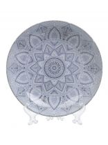 Тарелка суповая, фарфор, 20.5 см, 0.7 л, Универсал Вавилон, Добрушский фарфоровый завод, 0С2441Ф34, серая