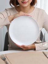 Тарелка обеденная, стеклокерамика, 25 см, круглая, Даймонд, МФК, ZSP100