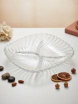 Менажница стекло, 24 см, 4 секции, Kaveh, Santa, PD1115GCL